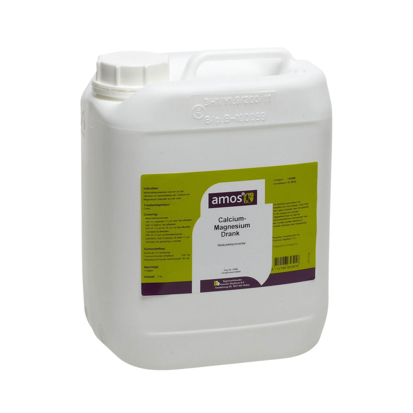 Amos Calcio Magnesio Bebida 5 litros