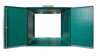 Celda para cadáveres Euratainer 6, 2 puertas Refrigeración superior