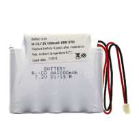 Battery / for MBD090-Flush-mounted / 1000mAh / 7.2 V