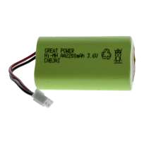 Batterie / pour l'inclinaison 8 heures / 2200mAh / 3,6V