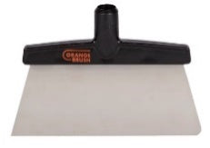 Rascador de suelo 270 x 110 mm acero inoxidable - hoja flexible