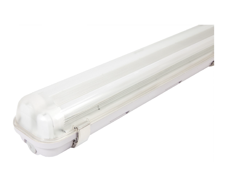 SILOX - ITF-D150 - Boîtier étanche 1,5m, double logement de lampe