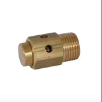 HL spray nipple 1/2" laiton fendu