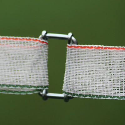 Verbinders/gespen voor lint tot 40 mm, RVS/INOX