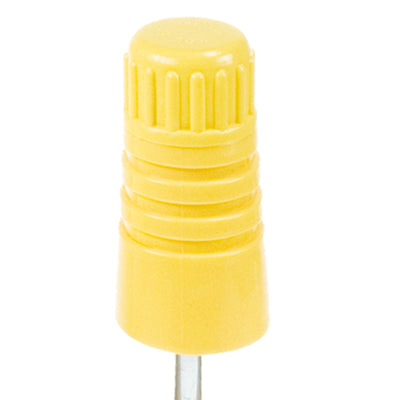 Dumpisolatoren KOLTEC, volledig geel, voor M10 en M12 draadstukken