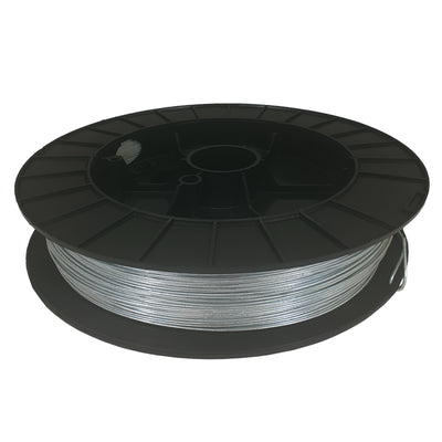 Draad, verzinkt, ca. 400 mtr 2,0 mm, 10 kg, breekkracht 250 kg, weerstand 50 Ohm/km