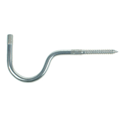 Isolatorsteunen (kort met zwanenhals) met M12 draad voor houten palen