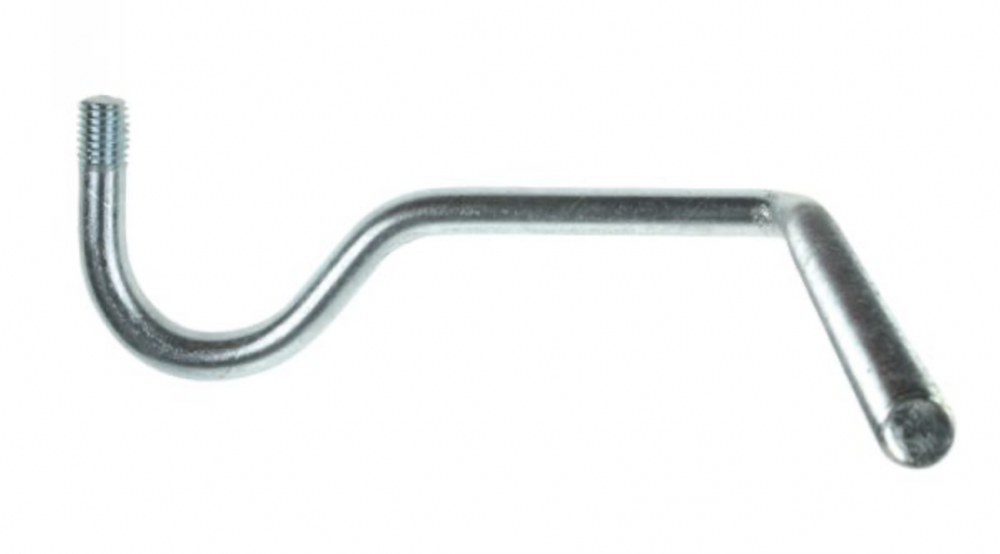 Isolatorsteun M12 haaks draad