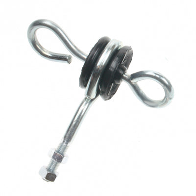 Poortgreepanker M6 draad (4 stuks)