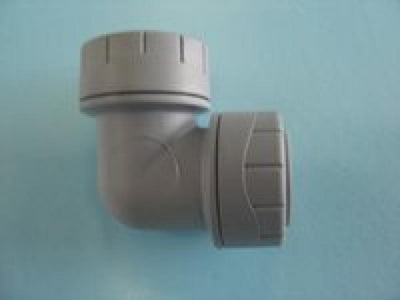 Genou d'accouplement en plastique