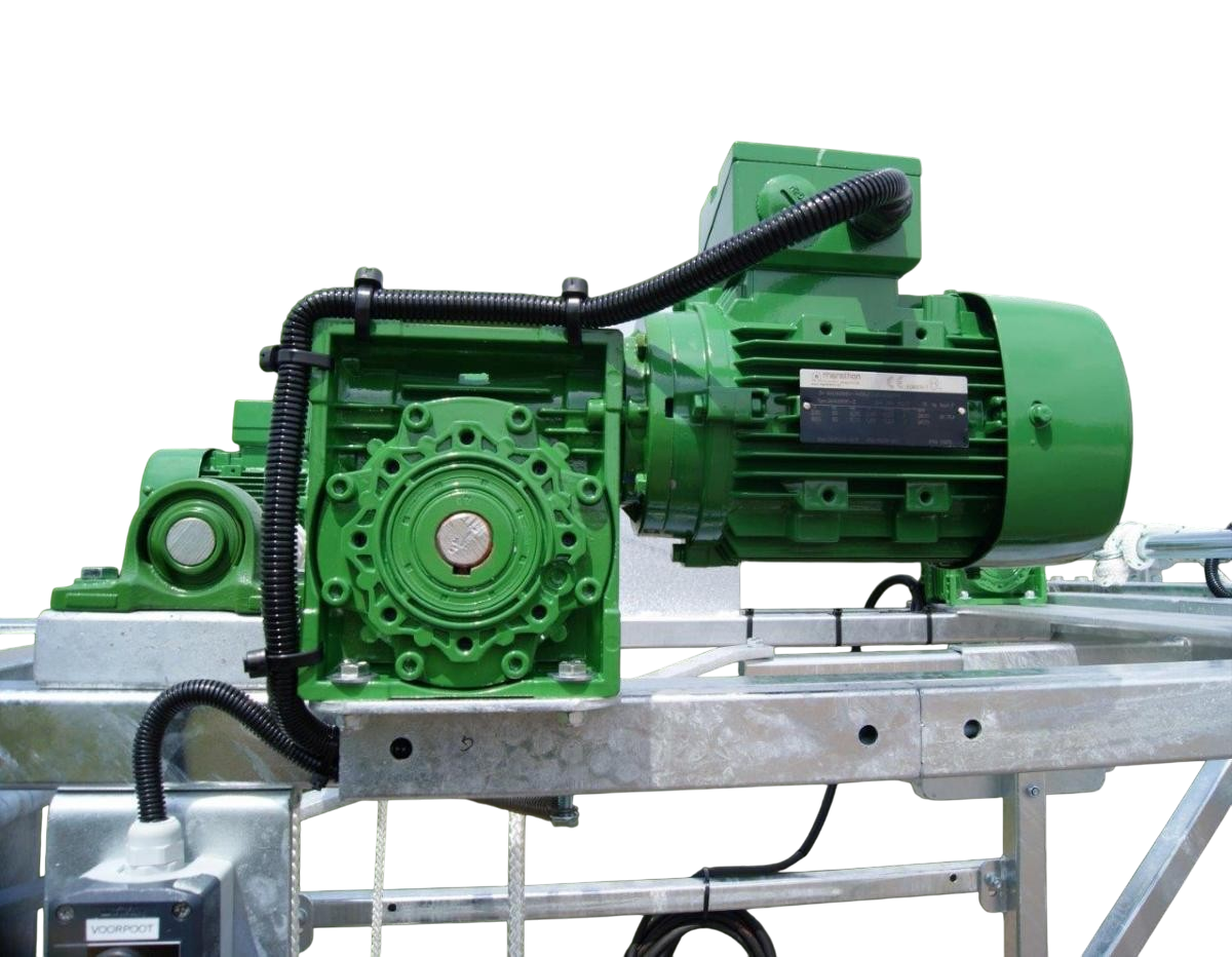 Moteur électrique supports de jambes avant 400v