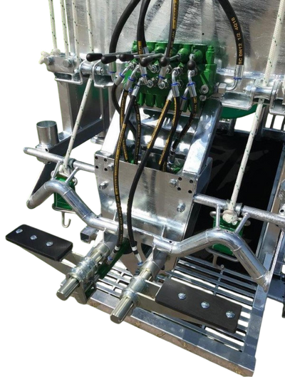 Support de jambe de volet coulissant hydrauliquement