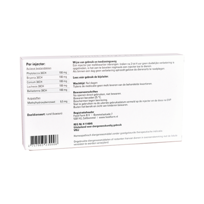 Inyectores para mastitis Mamil Phyt Plus