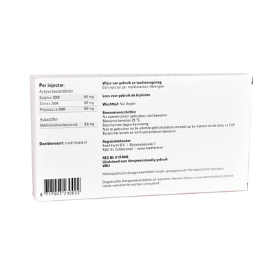 Inyectores de secado Lacto Phyt Plus