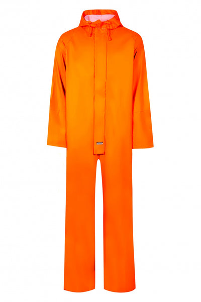 Mono de lluvia PU impermeable y cortaviento High Vis