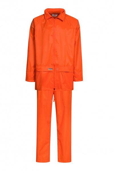 Traje de lluvia chaqueta + pantalón HIGH-VIS