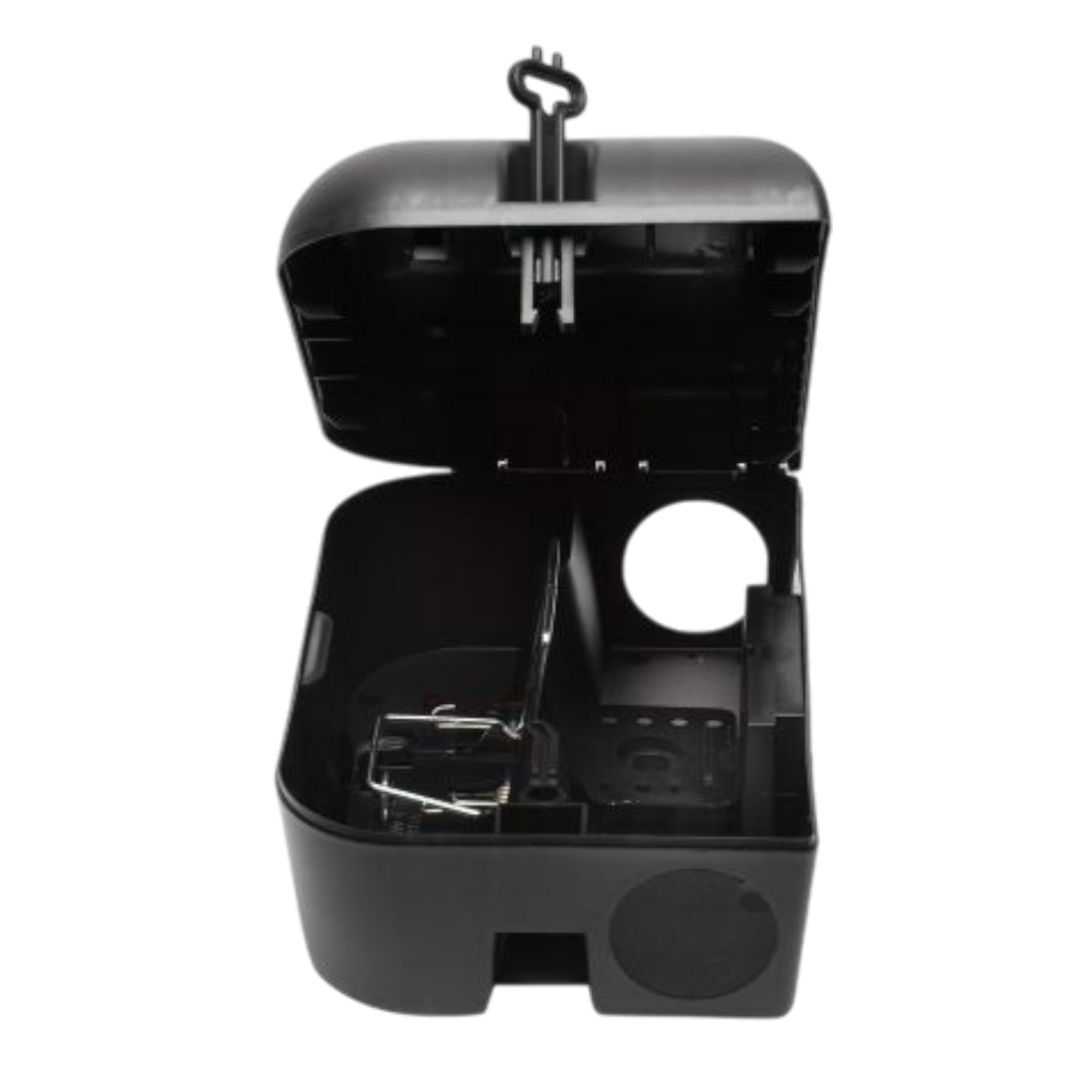 Luxan rattenbox + klem zwart