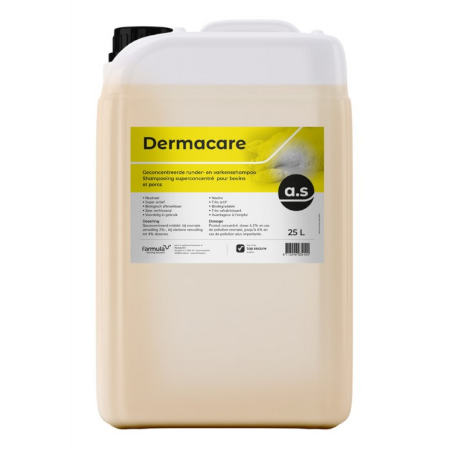 Dermacare veeshampoo - Diverse verpakkingen