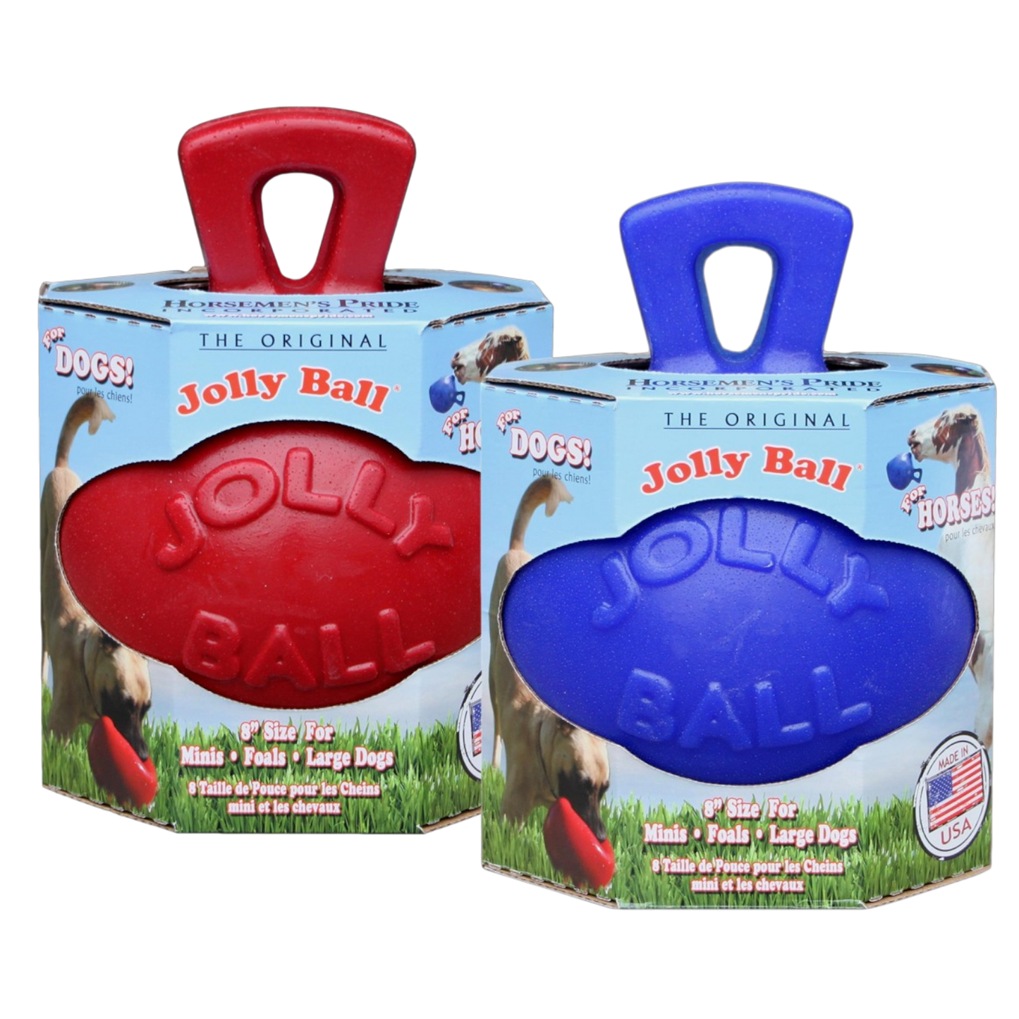 Jolly ball blue 20cm hond/paard