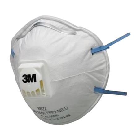 8822 3M Classic Cup FFP2 fijnstofmasker - 10 stuks