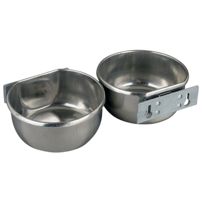 Miska na karmę/napoje 850 ml z uchwytem ściennym - każda