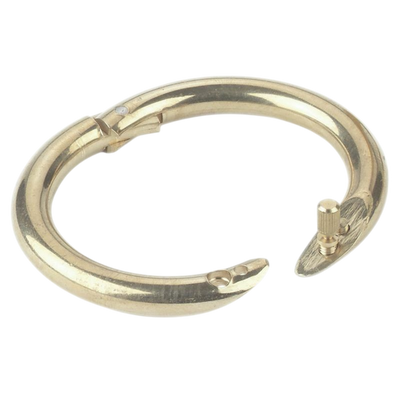 Anneau de nez modèle W cuivre