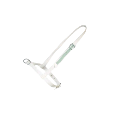 Halter z nylonu ze skórzanym wzmocnieniem