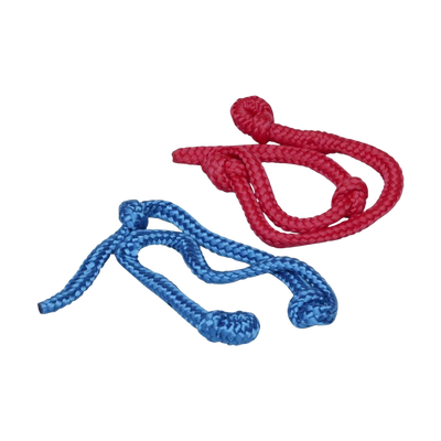 Verlostouwtjes Vink rood/blauw