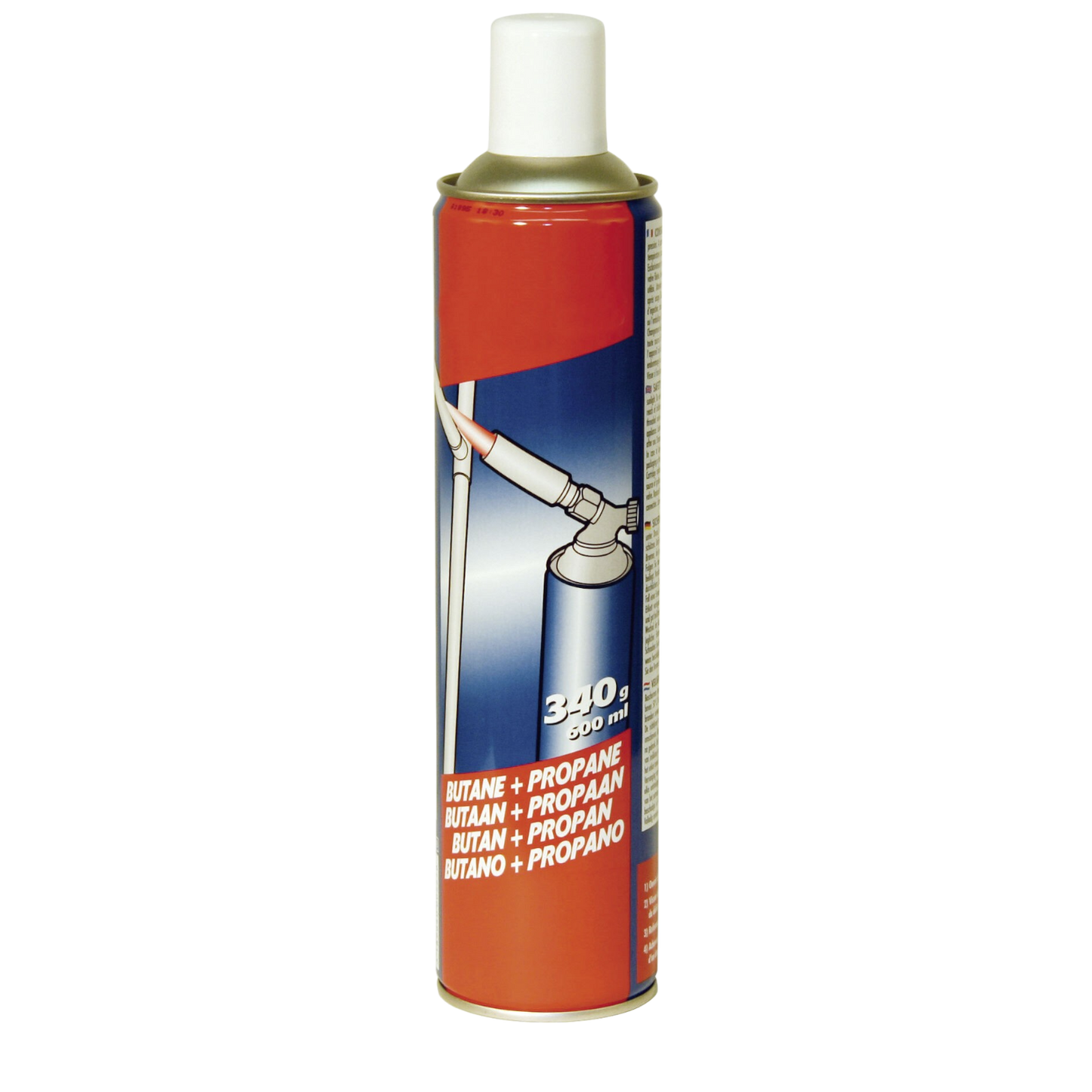 Gas canister for udder burner