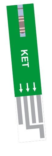 Tiras reactivas cetosis 25-st