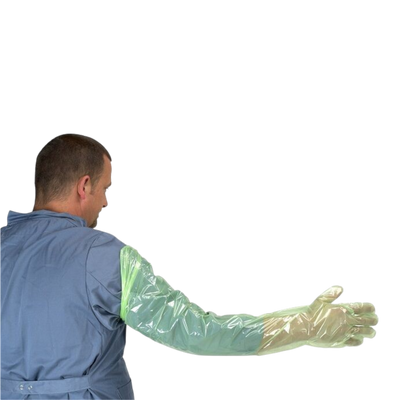 Besamungs-/Tasthandschuh Krutex - Grün - 95cm (100 Stück)
