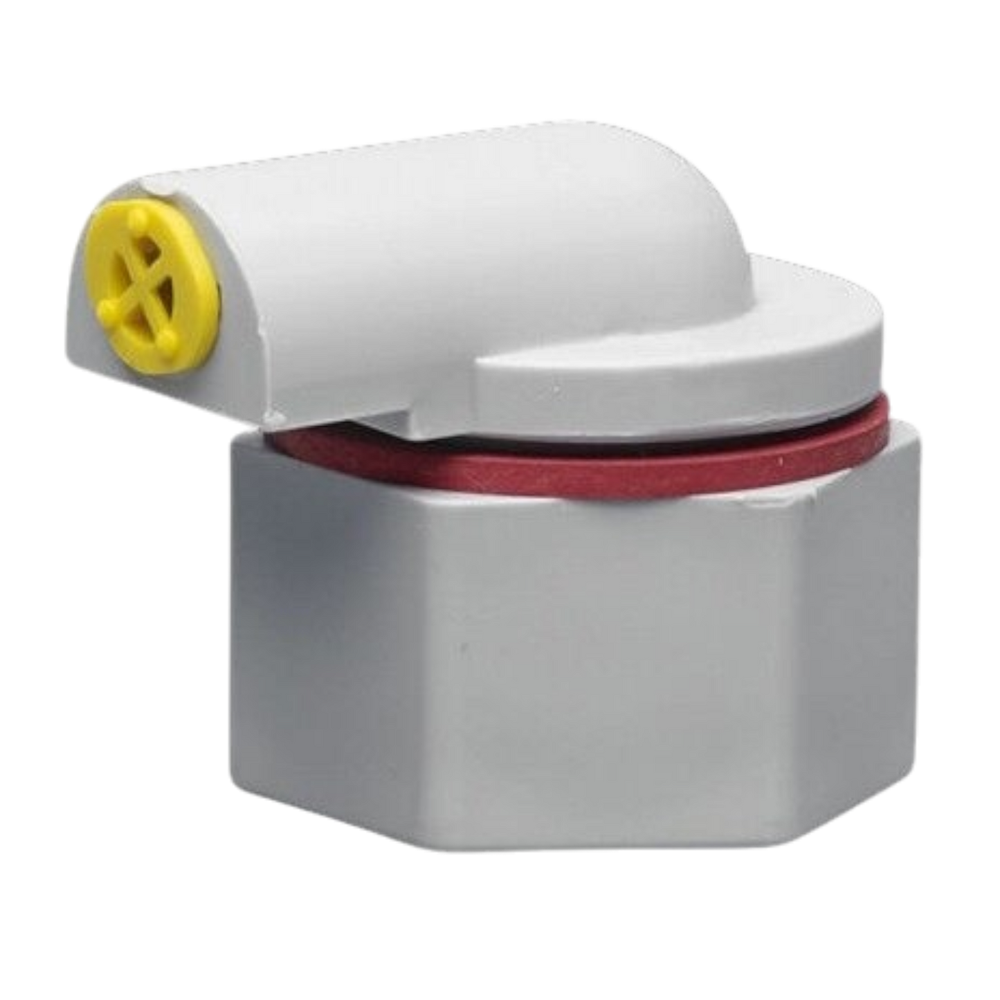 Hiko Nuckeleimerkupplung mit rotem Dichtring 3 Stück