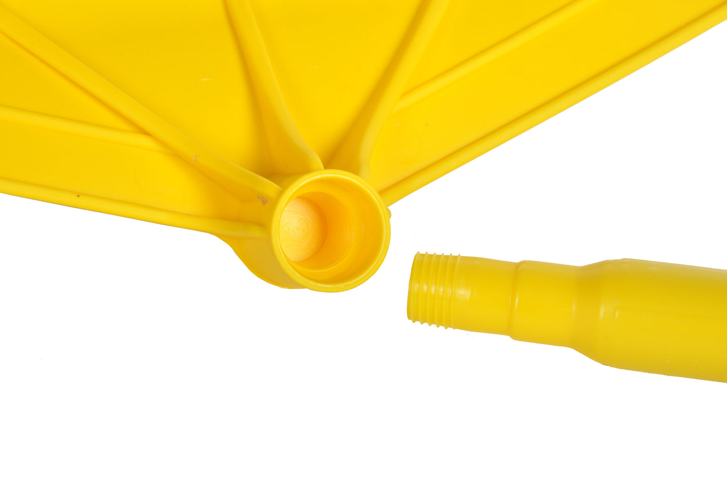 Plastic manure scraper