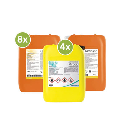 Bundelactie! 8 Kenosan + 4 Virocid