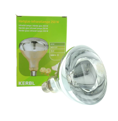 Kerbl lampe chauffante infrarouge 250W blanc