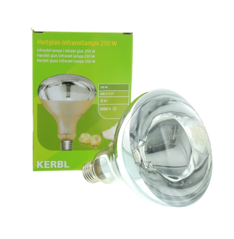 Kerbl warmtelamp infrarood 250W wit