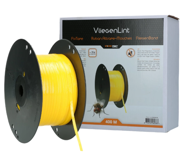Knock Pest Vliegenlint Vervangingsrol 400 m