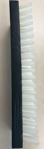 Kalverborstel nylon WIT 45x15cm, vulling 4cm