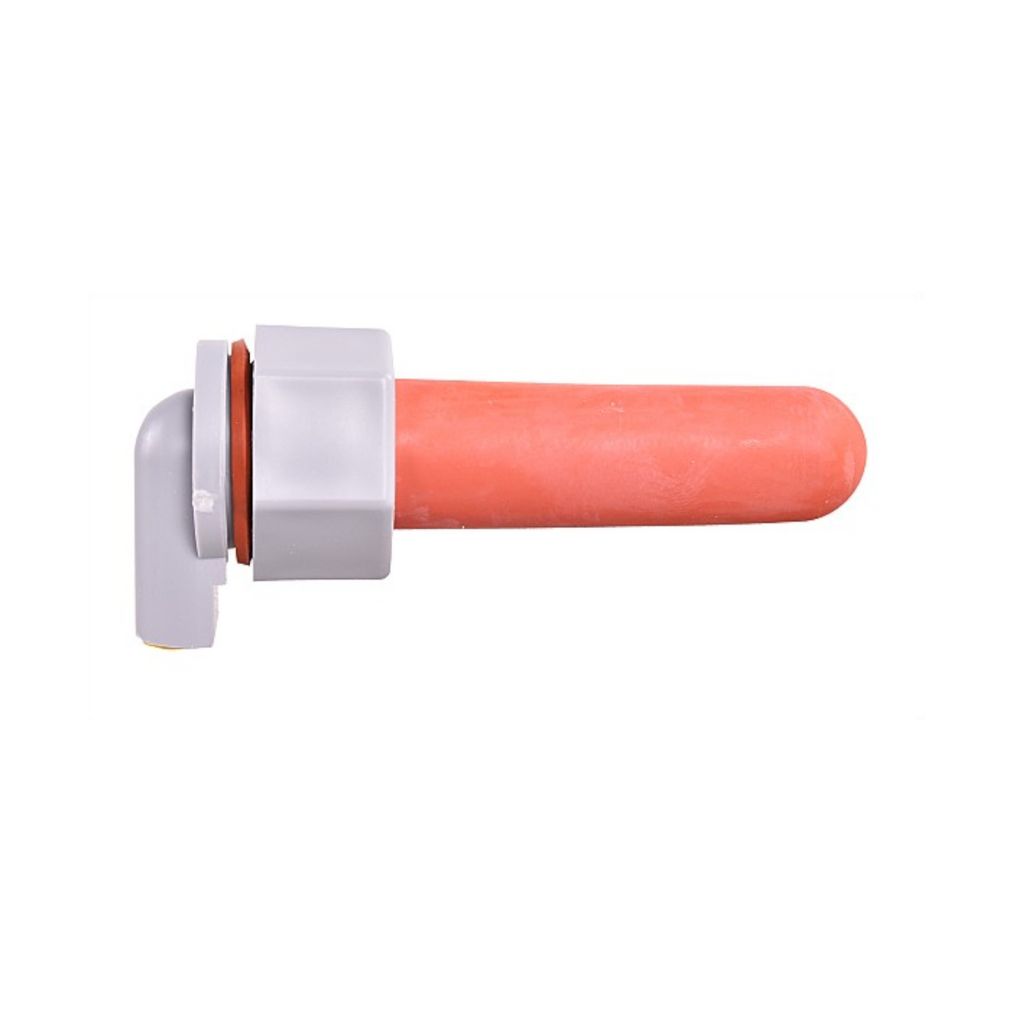 Kalverspeen Hiko 120 mm rood met kruissnede 5 stuks