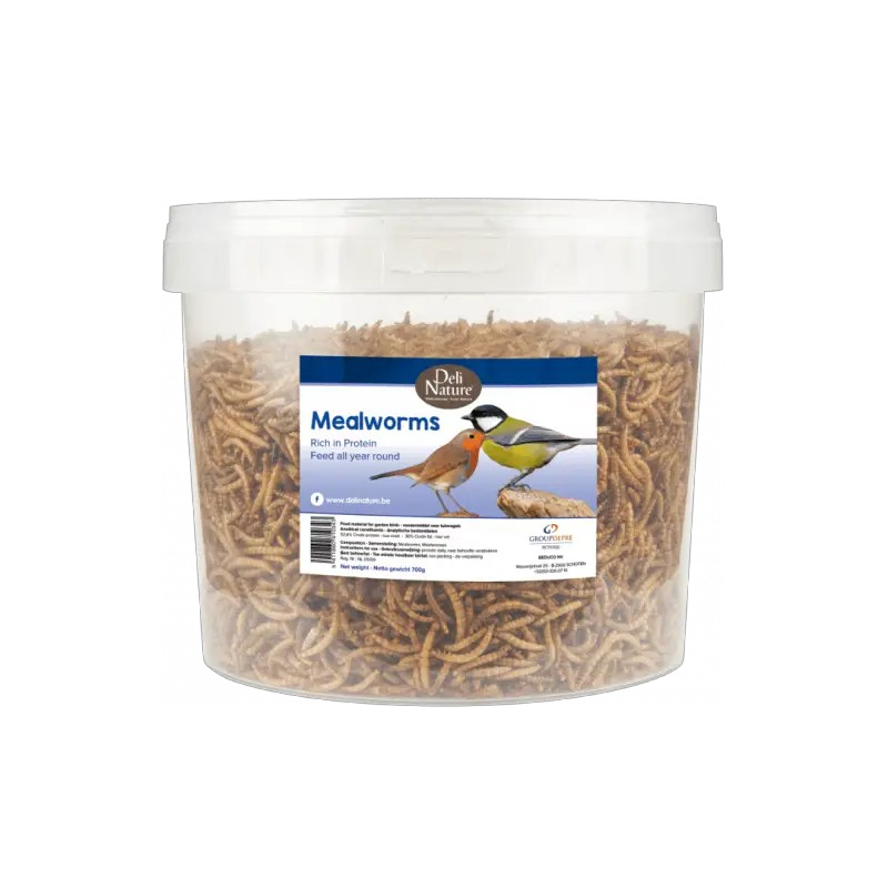 Deli Nature Greenline Mehlwürmer Palette 700gr