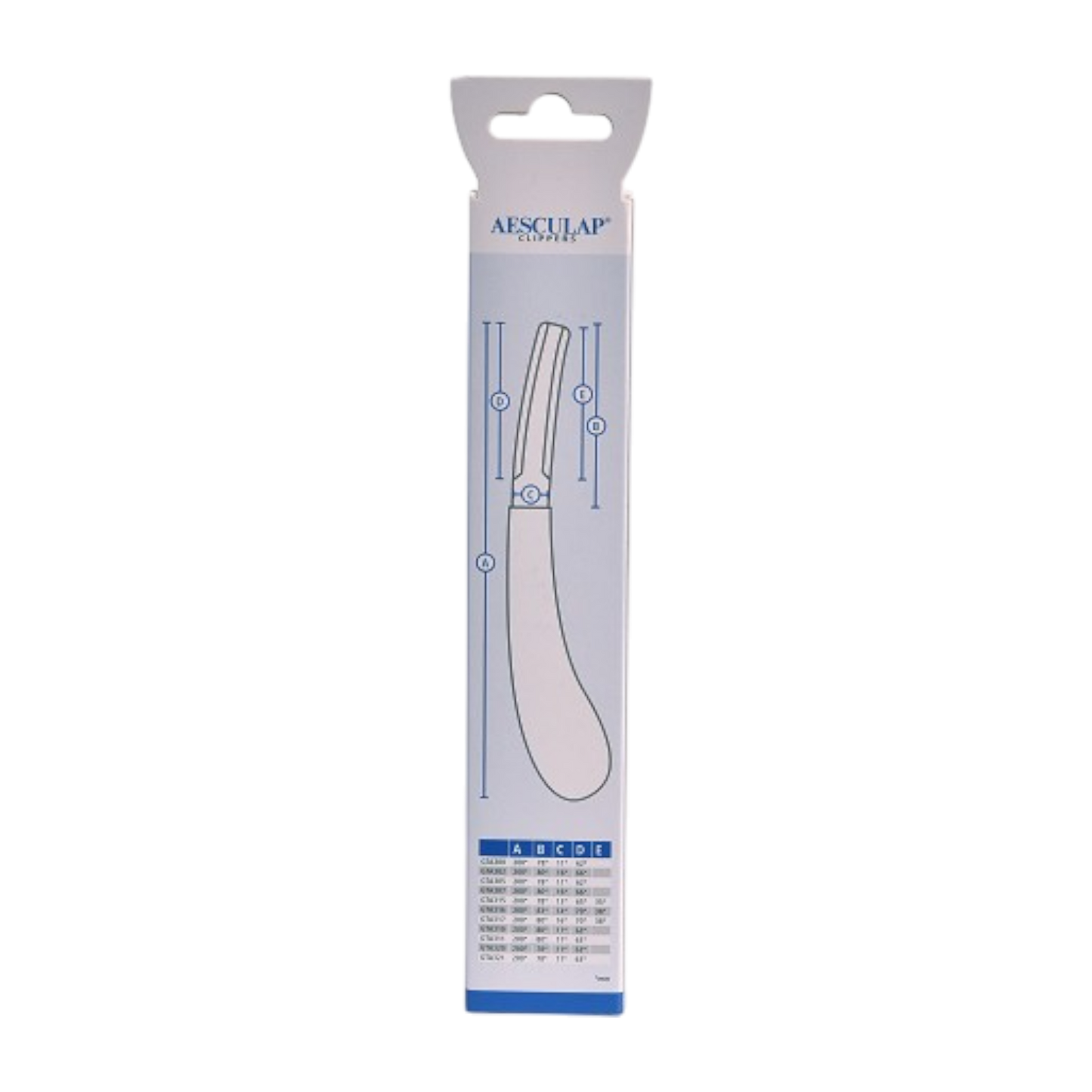 Lame à sabot Aesculap GTA 320 Sol droit