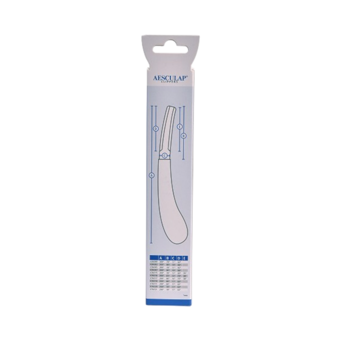 Lame de sabot Aesculap GTA 305 sol gauche