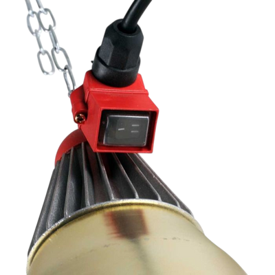 Interheat armatuur 2,3 meter kabel met schakelaar