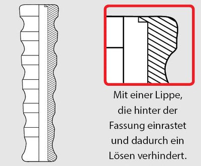 Knikbeschermer NW 10 rood golvend