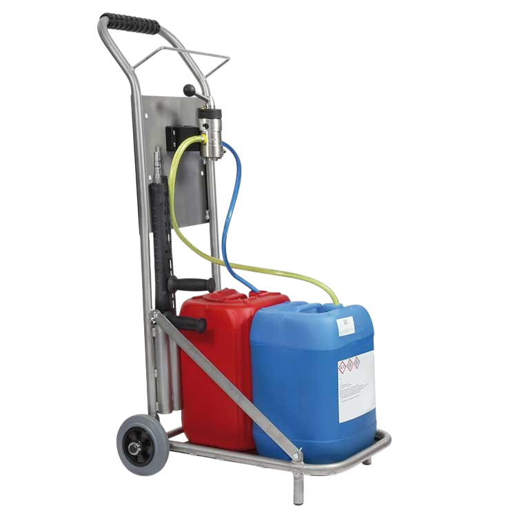 Loopwagen Injector / Slanghaspel