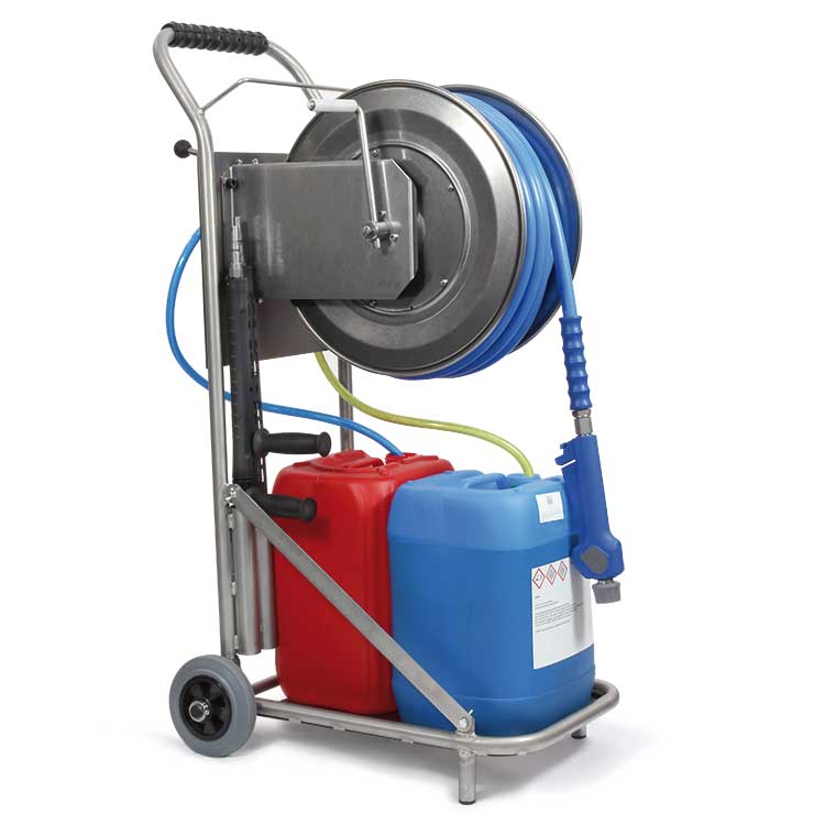 Loopwagen Injector / Slanghaspel