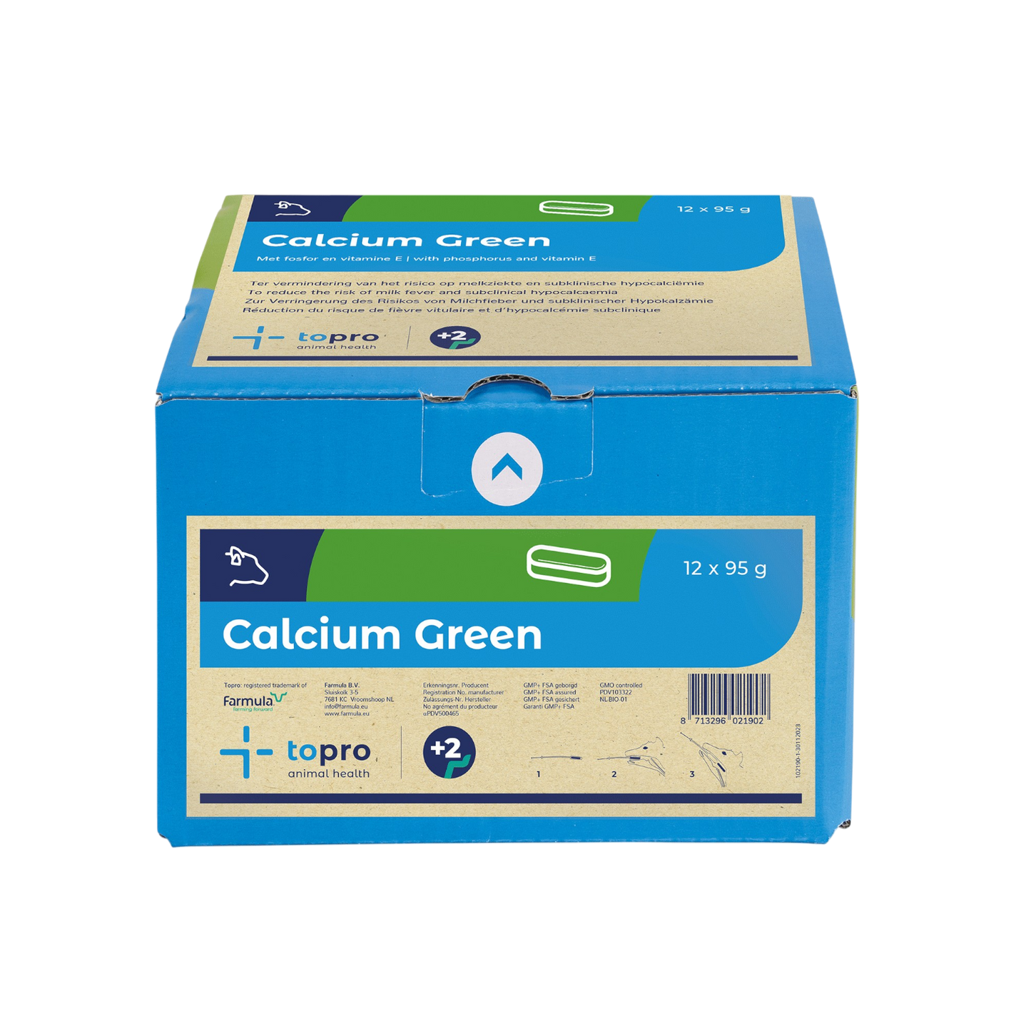 Topro Calcium Green bolus 12x95 grammes