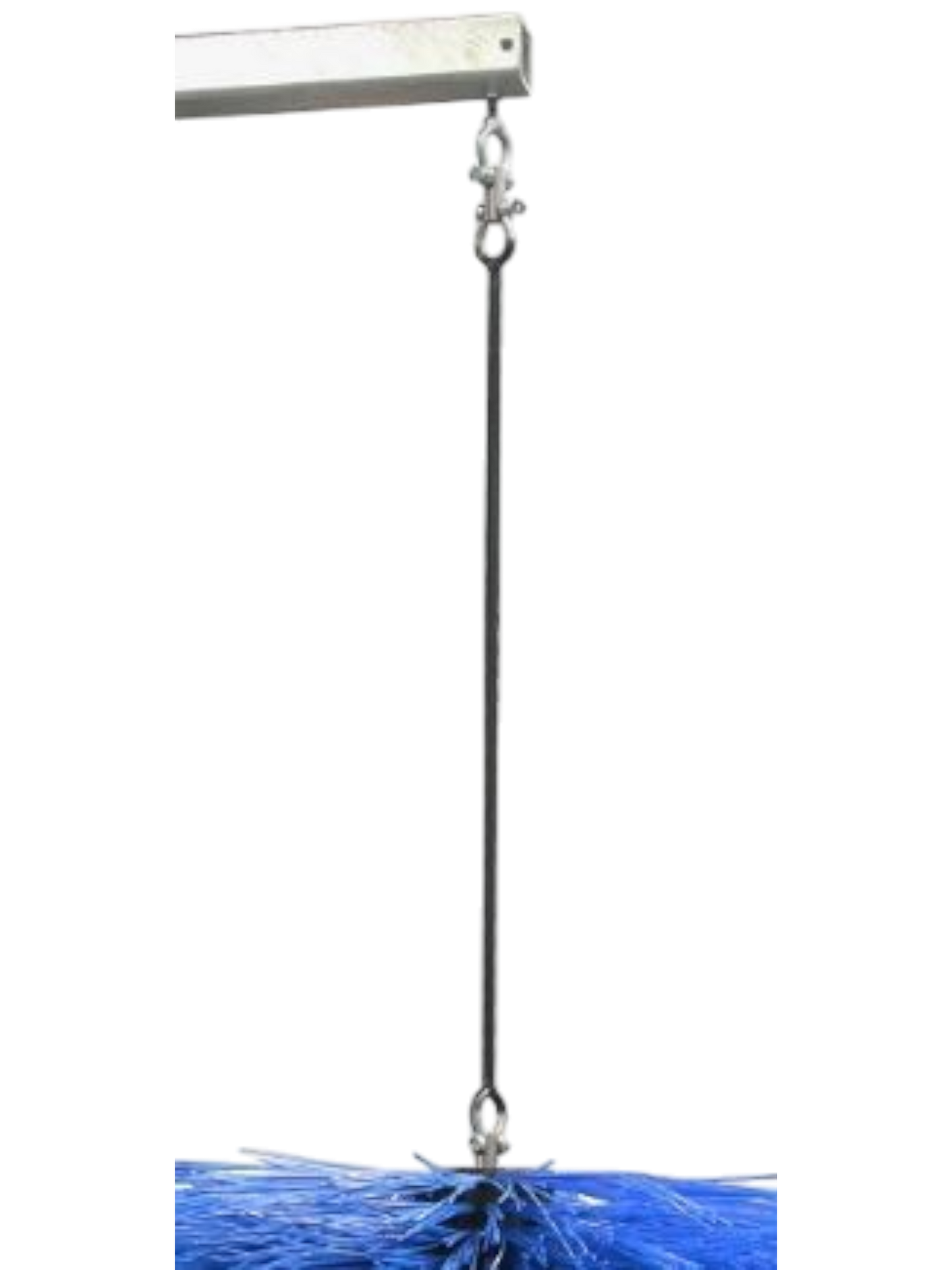 Barra de montaje para cepillo para ganado Twister, 75 cm