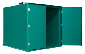 Euratainer-Leichenzelle 6, Kühlung von oben