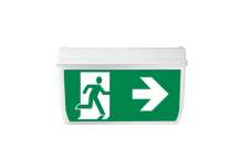 Emergency lighting / A805 / Surface-mounted / Car / IP65 / including 2 pictograms per luminaire - when ordering